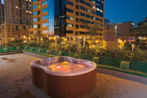 D1 Hot Tub Amore Bay With Red Lights - Bemister'S Pool &Amp; Patio