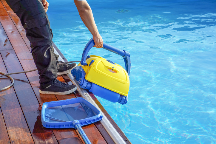 Pool Maintenance Services - Pool Vacuum Cleaner